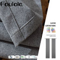 Ready Stock All Our Website Factory Supply Designs Linen Blackout Curtain Fabric with Window