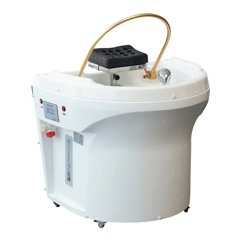 Hair Washing Chair Massage Salon Shampoo Bowl Bed Beauty Bed Thai Style With Water Heater Water Circulation Steam Device