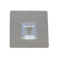 Transparent Double-Sided Adhesive Wall Hooks Multi-Purpose Bathroom Hanger with Suction Cup Sucker Hook for Tool Organization