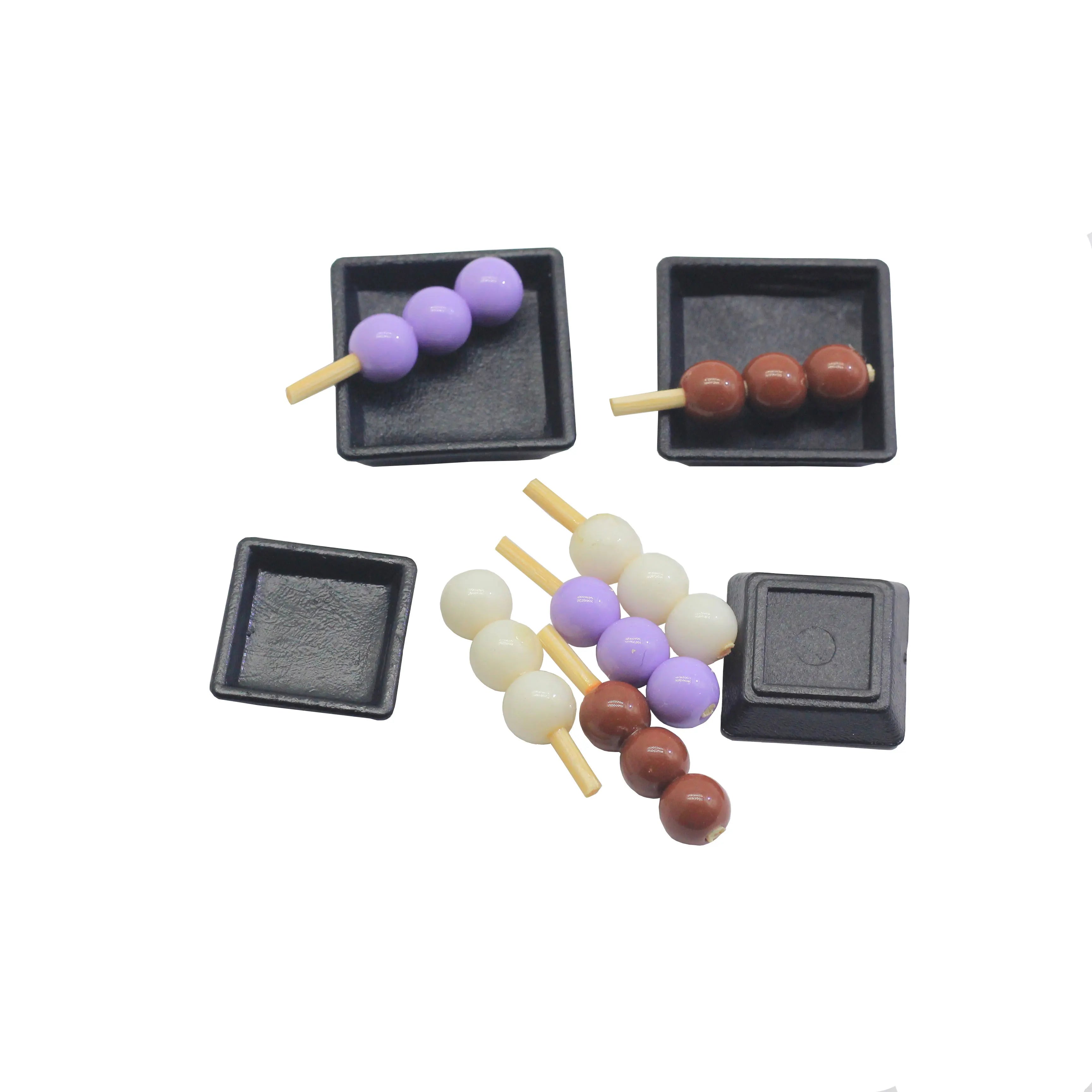 Kawaii Tanghulu Resin Miniature Simulation Food Art Supply Flatback Cabochons DIY Decorative Craft Scrapbooking