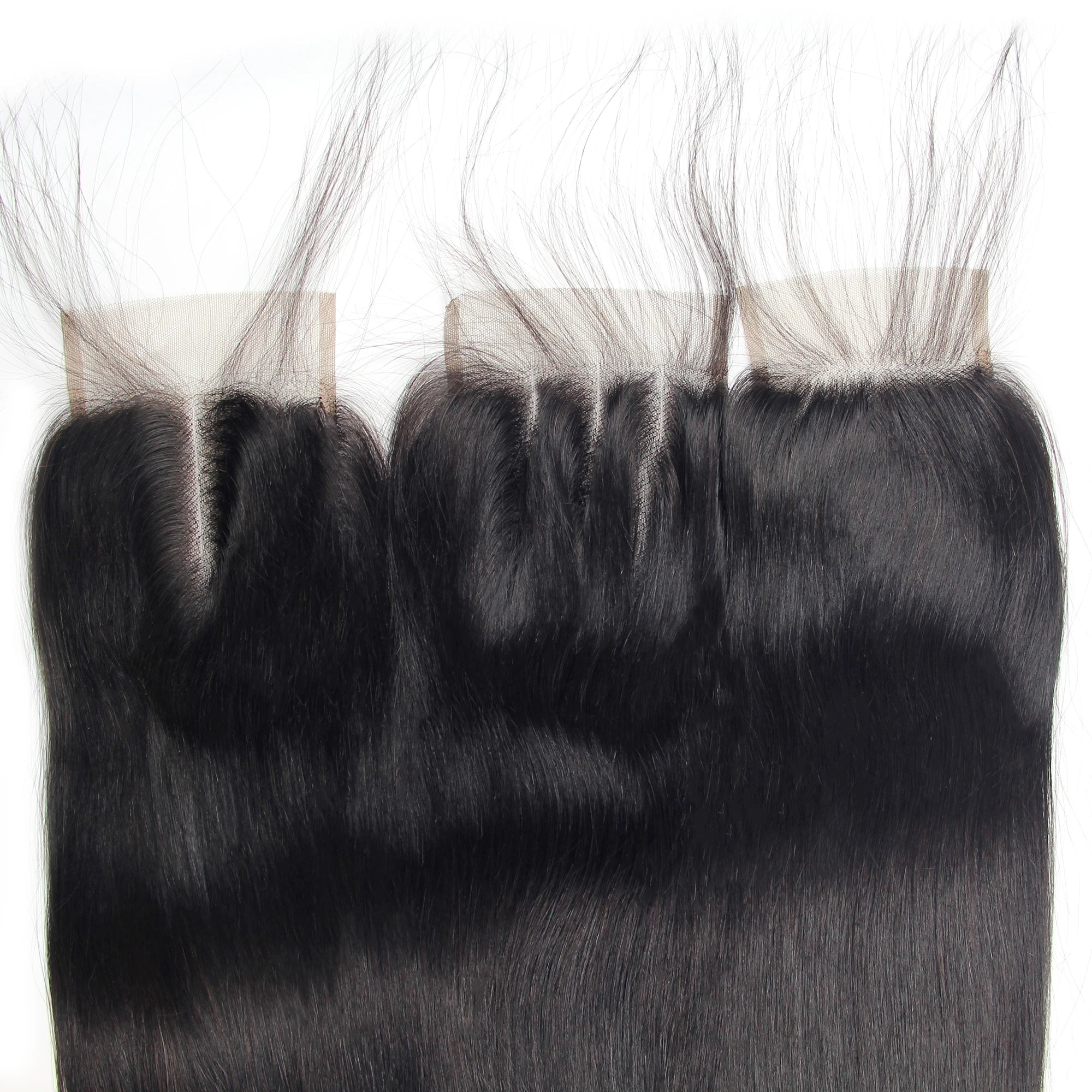 Wholesale Hd Transparent Lace Frontal Closure 4*4 Straight Human Hair