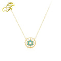 PCX Jewelry's New 18k Solid Gold Link Chain Necklace Fashionable Design for Women for Wedding or Gift