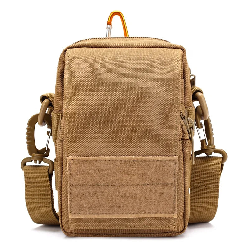 Lupu BL048 Unisex Waterproof Polyester Tactical Waist Bag with Molle System Zipper Closure 18x10x9cm Customizable Colors & Logo