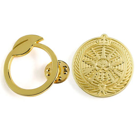 High Quality Custom Metal logo Badge Clothes Brooch Lapel Pin Custom Hard Soft 2d Enamel Collar Pin