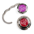 Promotional Products Advertise Gifts Metal Wallet Small Hanger Folding Bag Hook Gemstone