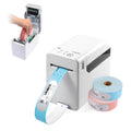 Direct Thermal Patient ID Wristbands Synthetic Paper for Brother TD-2130 TD-2120 TD-2020 Snap Closure Hospital Medical Use