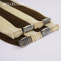 BELLECODE Wholesale Mini Tape Hair Extensions  Mini Tape in Natural Shipping Packaging Tape