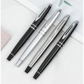 Luxury Embossed Logo Heavy Metal Roller Pen Customized Business Gift Ballpoint Pen Environment-Protective Ink Sports Design