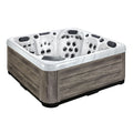 Sunrans US Aristech Acrylic 3-Seater 2-Lounge 59-Jet Eco-Friendly Easy-Set Hot Tub Balboa System Modern Design Outdoor Spa