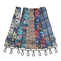 Custom 38mm Polyester Bag Shoulder Strap With Polyester Webbing Thermal Printing Ribbon