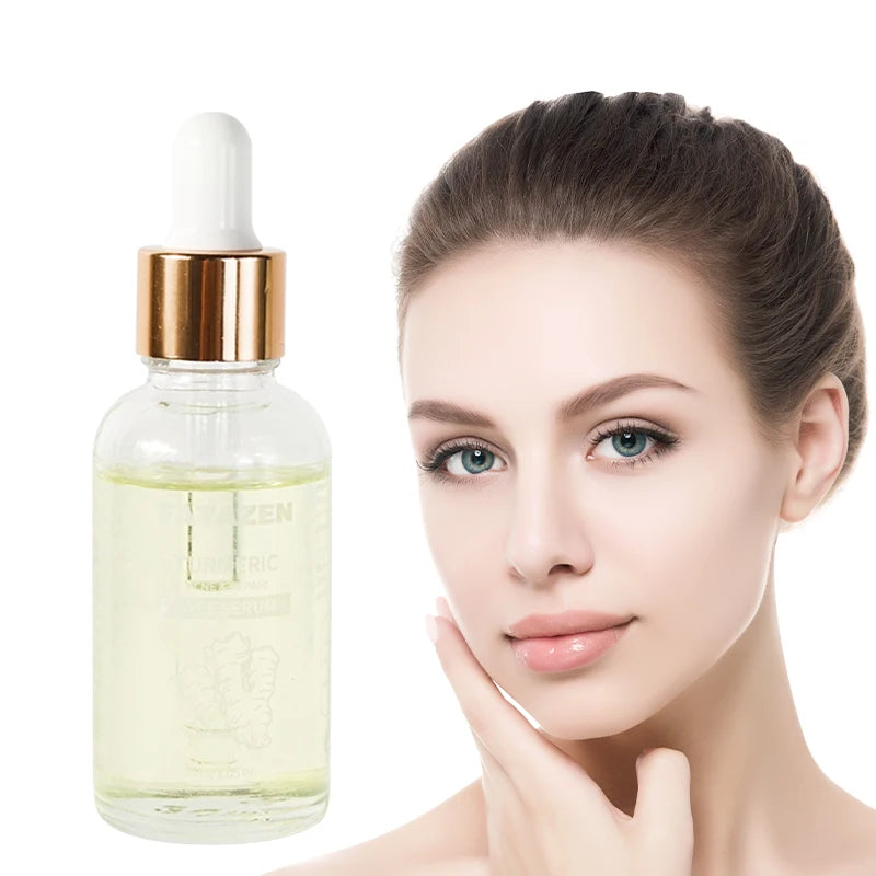 Private Label Pure Natural Facial SerumVegan Anti Aging Skin Moisturizing Essential Oil Aceite Esencial Face Care Turmeric Serum