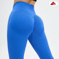 Women High Waist Stretch Soft Solid Color Yoga Pants Customizable Private logo Fitness Scrunch Butt Yoga Leggings