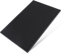 2024Hot Selling Mini Cocktail Drip Mat Black Rubber Bar Accessories