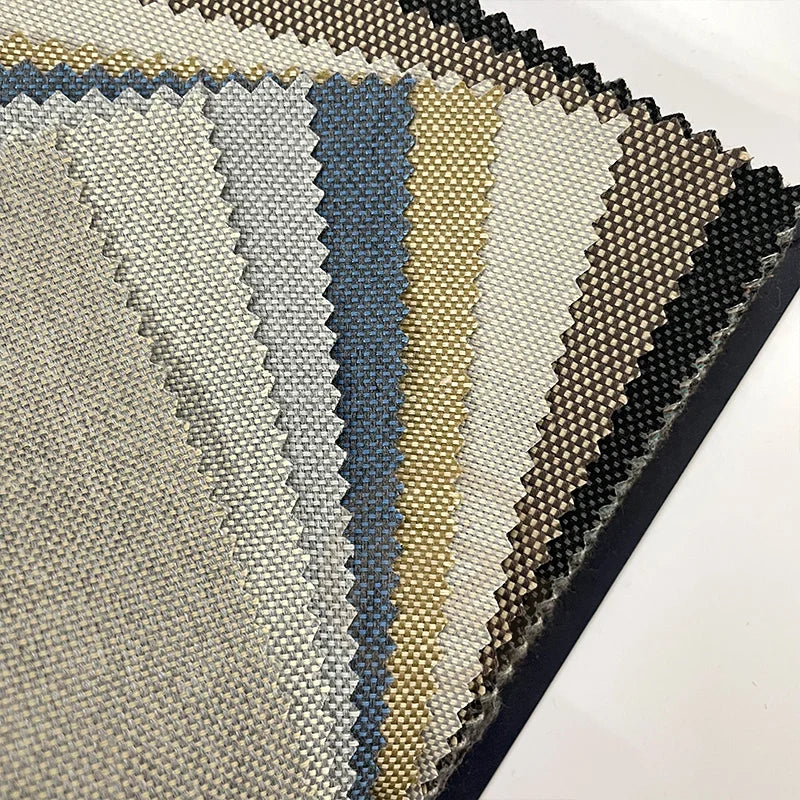 Linen Look Fabrics Textiles Outdoor Sofa Fabric Upholstery Waterproof Polyester Fabric for Outdoor Furniture