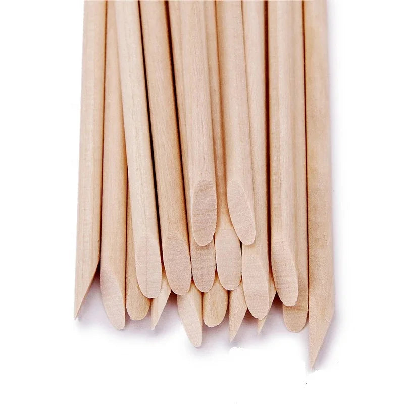 Hot Sale Wooden Orange Sticks for Beauty Nail Art Custom logo and Package