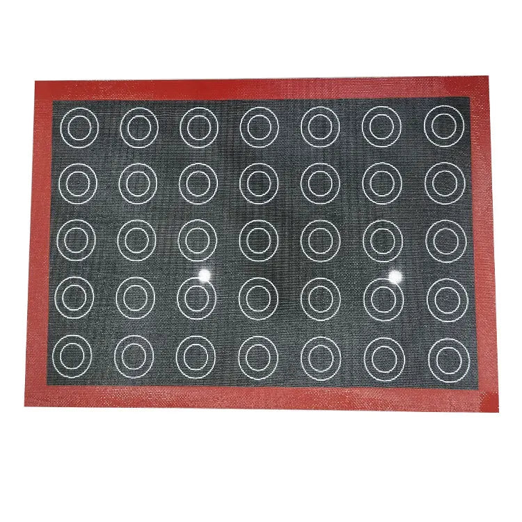 Premium Non-Stick Perforated Silicone Half Sheet for Baking & Pastry Bread Steaming Mesh Pad