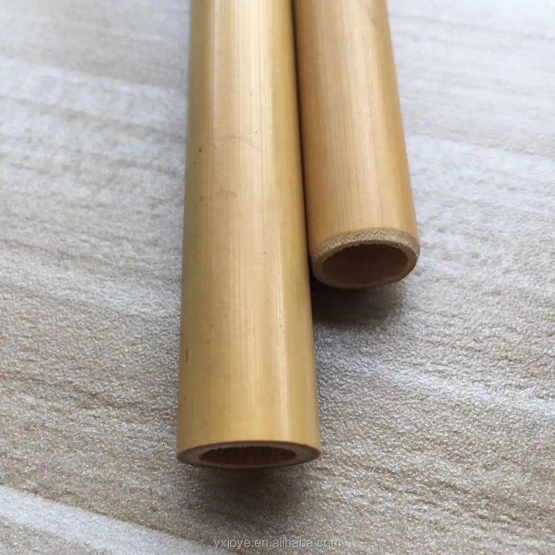 Bubble Tea Drinking Bamboo Straw 12-15mm Diameter Bamboo Drinking Straw