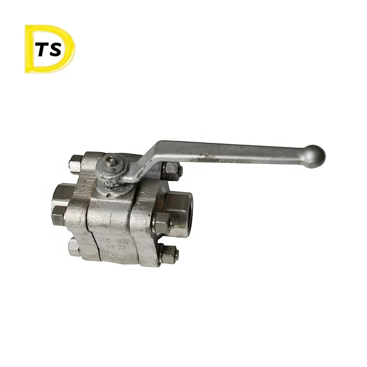 Excellent Quality Forged Price 316 High Pressure Stainless Steel Flange 1/2  Ball Valve