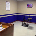 Sound Absorption 9mm Polyester Fiber Acoustic Panel for Police Station Interrogation Room