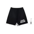 Factory Wholesale Mens High Streetwear Breathable Shorts Custom Printing Cotton Men's Retro Shorts