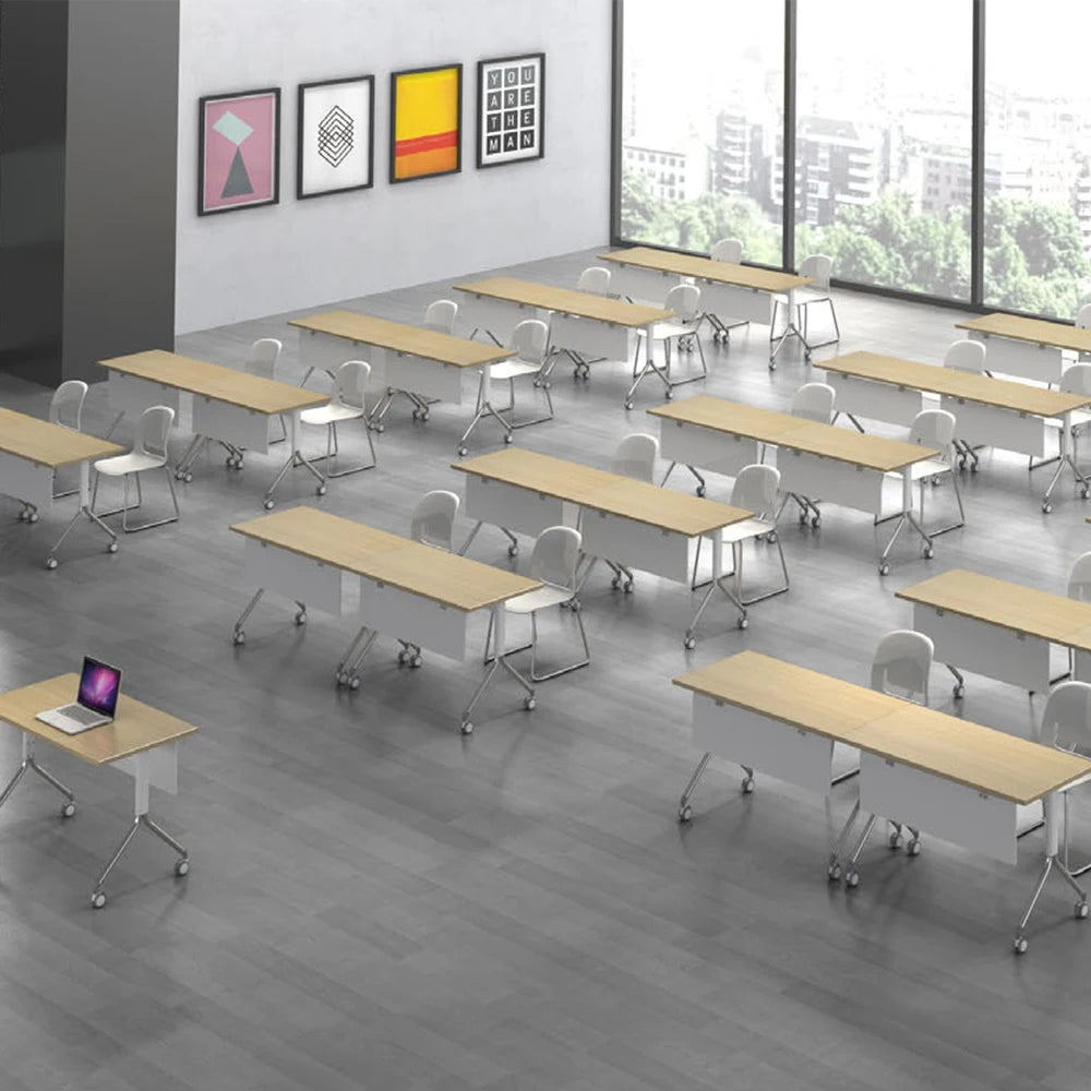 Sleek Modular Training Table for Modern Offices Space-Efficient Design for Office Desks