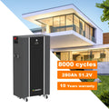 10000+ Cycles 10 Years Warranty 10Kw 15Kwh Inverter Lifepo4 Battery Pack 51.2V 300Ah 48V Battery Packs Solar Lifepo4 Batteries
