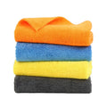 Super Absorbent 350GSM 400GSM Edgeless Microfiber Cleaning Cloth Long Short Pile Towel for Wash/Cleaning