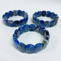 Huiying Wholesale natural quartz crystal sodalite square bracelet agate crystal hand