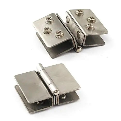 180 Degree Shower Hinge Soft Close Bathroom Accessories with Glass Pivot Clamp
