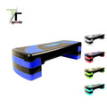 TTSPORTS Wholesale Silkscreen Adjustable Height Aerobic Stepper Fitness Steps Platform