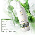New Customized Deep Cleansing Gleditisia Sinensis Shampoo Oil Control Hair Washing Liquid Fluffy Feature For Oily Adult Hair
