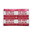 Hot Sells Handle Love Do Not Stack Thank You Fragile Stickers 500 PCS Carton Strong Adhesive Waterproof Candle Craft Photo Frame