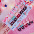 Wholesale Jelly Lip Gloss Set Lipstick Cute Package Waterproof Lip Makeup Lipstick Set