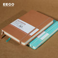 Custom Journal Color Printing Hard Notebook Manufacturer Notepad Leather Elastic Band in Stock Diary Purpose Hardcover