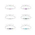 Qingxin Custom OEM 925 Silver Jewelry Fashion Fine Jewelry Zircon Bracelet Bangle for Women