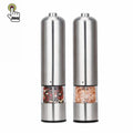 Manufactures Top Seller Electric Spice Rechargeable Salt and Pepper Electric Grinder with Glass Bottle