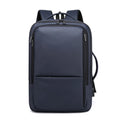 Wholesale Custom Logo Leather Film Business Backpack High Quality Luxury Waterproof Laptop Backpack with Smart USB Chargers