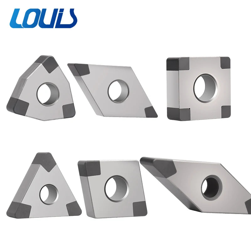 Diamond Inserts High Finish CBN Cutter Customized OEM Cubic Boron Nitride Gem for Steel & Cast Iron Machining