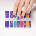 New Custom Nail Art Decoration Sticker Non-toxic Nail Polish Wraps