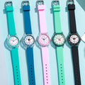 Wholesale Astronauts Star Animal Cartoon Design Children Students Plastic Silicone Wrist Quartz Watch for Kids