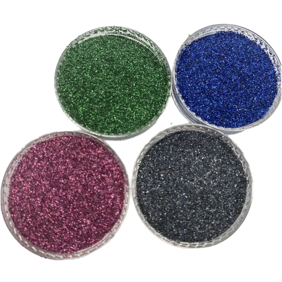 Xucai Custom Biodegradable Glitter Bulk Powder Iridescent Holographic Decor Sequins Crafts Evening New Year Decoration Free