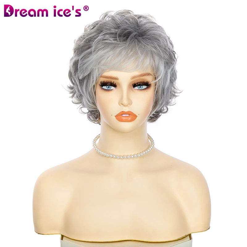 DREAM.ICE'S Wholesale Cheap Hot bob Synthetic Wig Factory Price Heat Resistant Fibre Synthetic Wigs