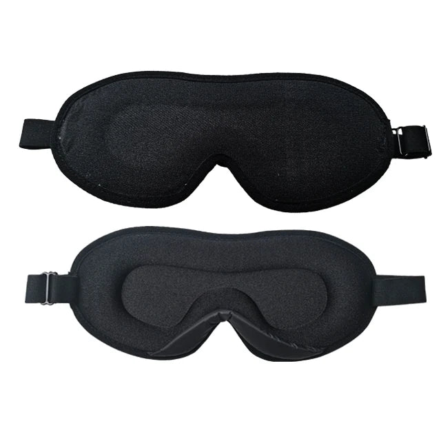 High Quality Eye Mask with Adjustable Strap  Silk Sleeping Eye Mask Silk Travel Sleep Soft Comfort Eye Shade for Travel