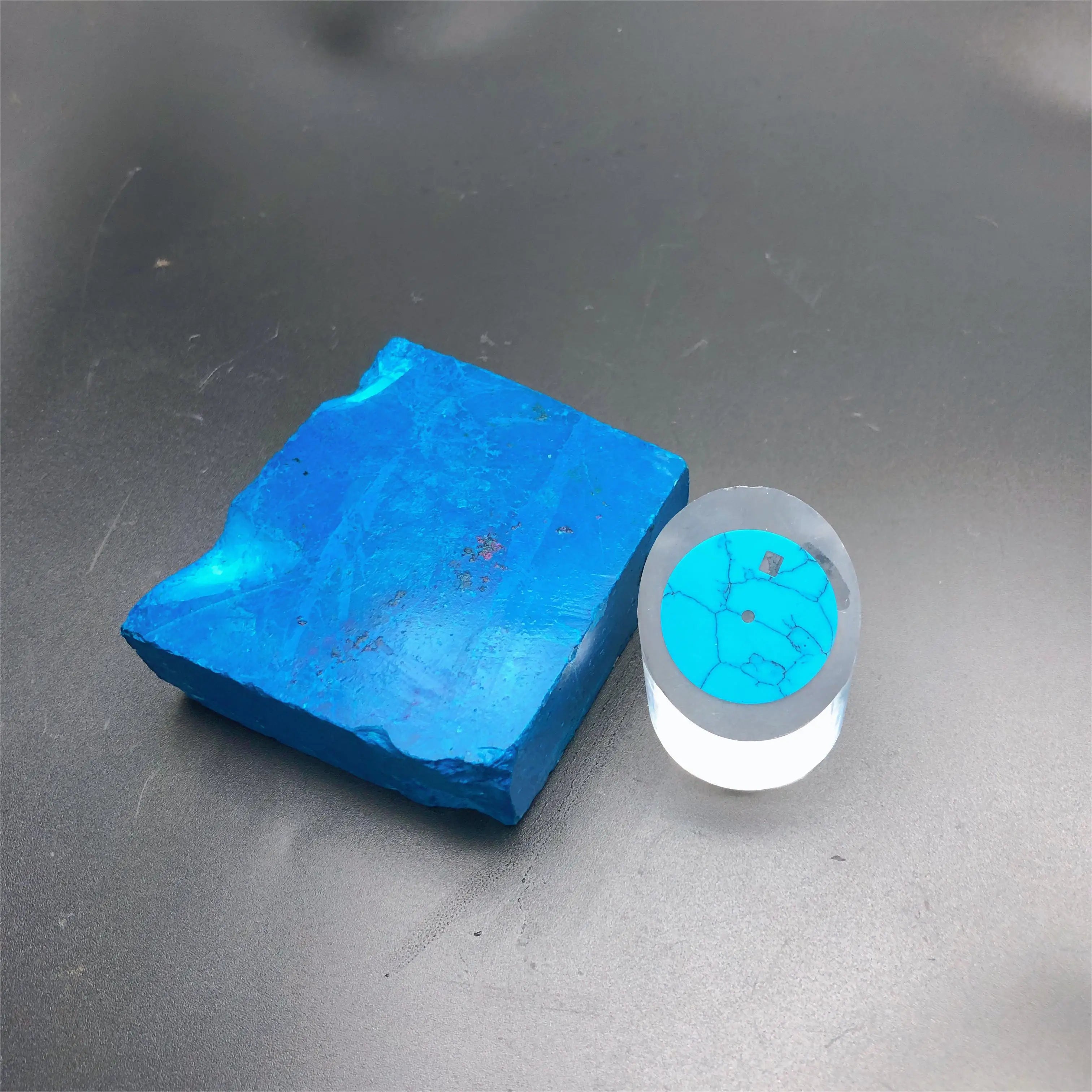 Customized Stone Dials Wholesale Turquoise Watch Dials for Watch Accessories Parts Dial