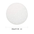 Double-Sided Coating for Barbecue for Bread Milk Cookies Lollipops Jellies Circles 50gsm Pre-Cut Parchment Baking Paper