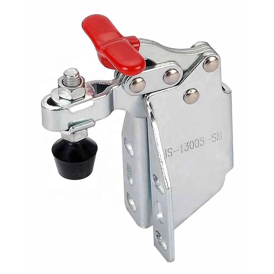 HS-13005-SM  Side Mounted 68KG/150LB Force  Zinc-plataed Manual Quick Adjustable Vertical Toggle Clamp