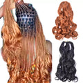 22inch Loose Wave Crochet Hair 75g and 150g Crochet Braid Spiral French Curls Extension Synthetic Curly Braiding Hair