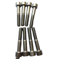 China Supplier NH Brand Gr5 Titanium Bolts M6*50 Hex Head UNF Thread Plain Finish Bicycle Hardware DIN912 ASTM