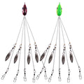 TAKEDO Fast Delivery BZ01 17.5g 20.5cm Alabama Umbrella Fishing Rig Lure Stainless Steelsnap Swivel Spinner Lures