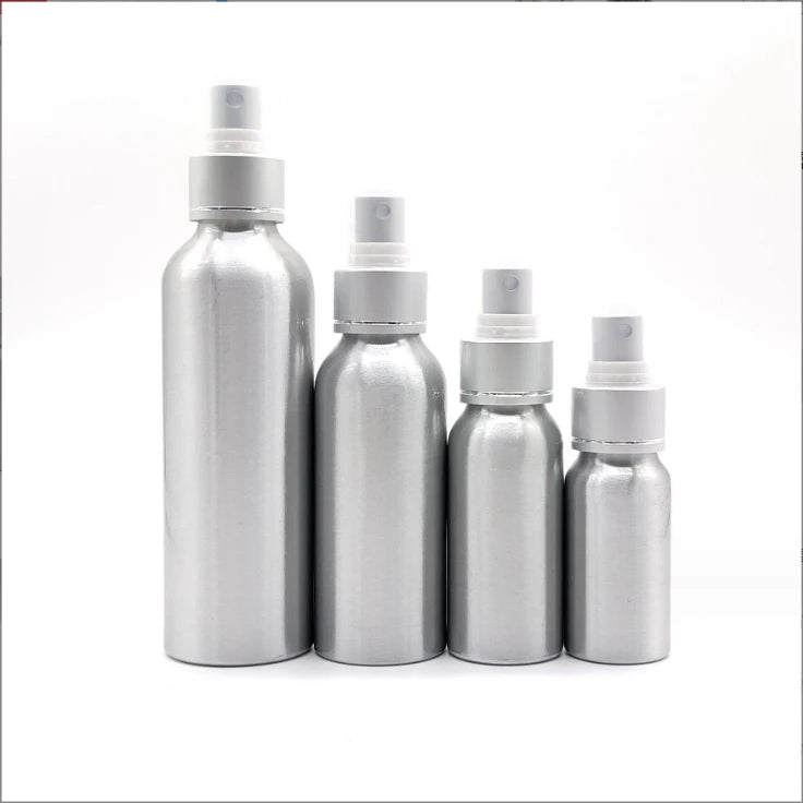 30ml 500ML Screw Mouth Aluminum Bottle for Lotion Moisturizing Pure Dew Anti-Mosquito Spray for Shampoo Blush Face Masks Wigs